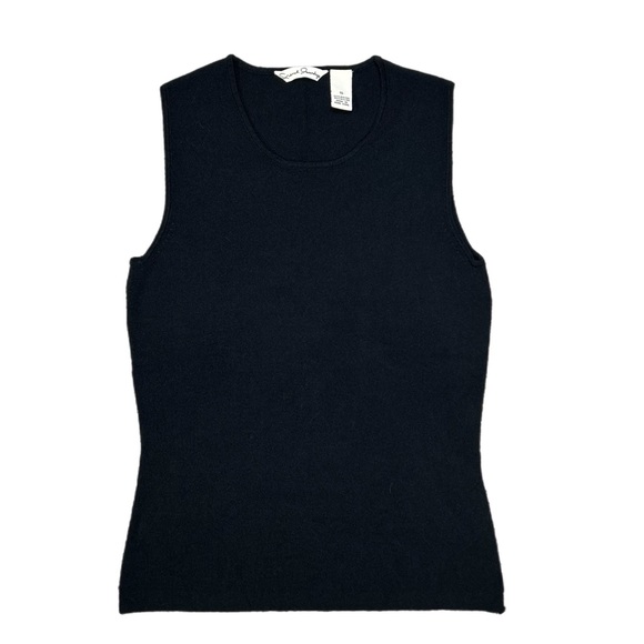French Laundry Tops - Vintage French Laundry Black Tank Top